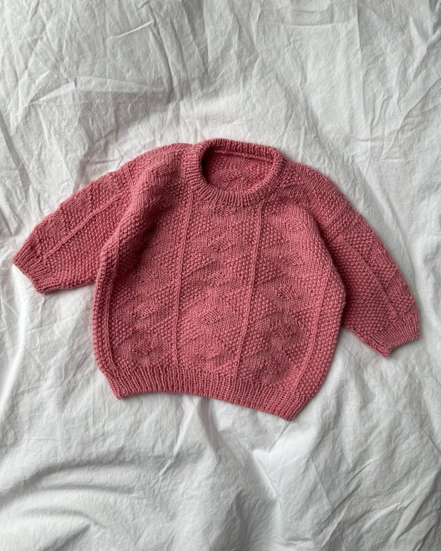 Esther Sweater baby - stök uppskrift