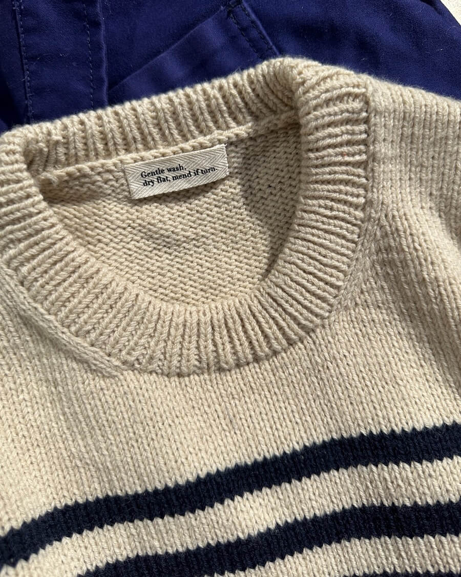Lyon sweater - stök uppskrift