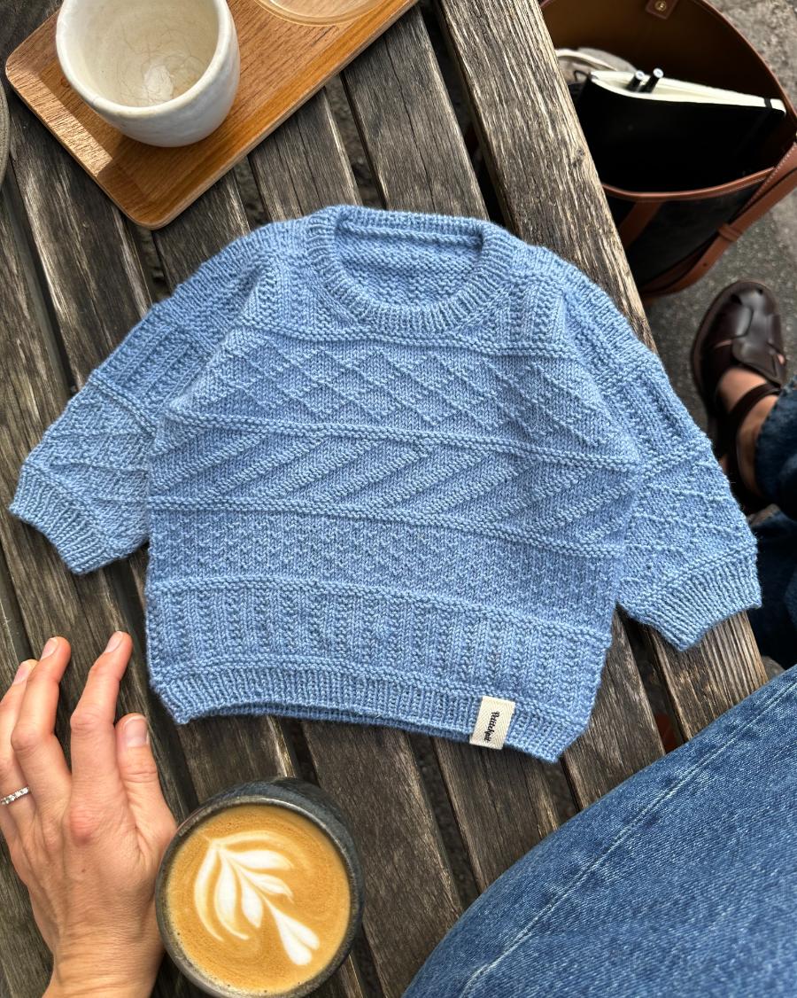 Storm sweater baby - stök uppskrift