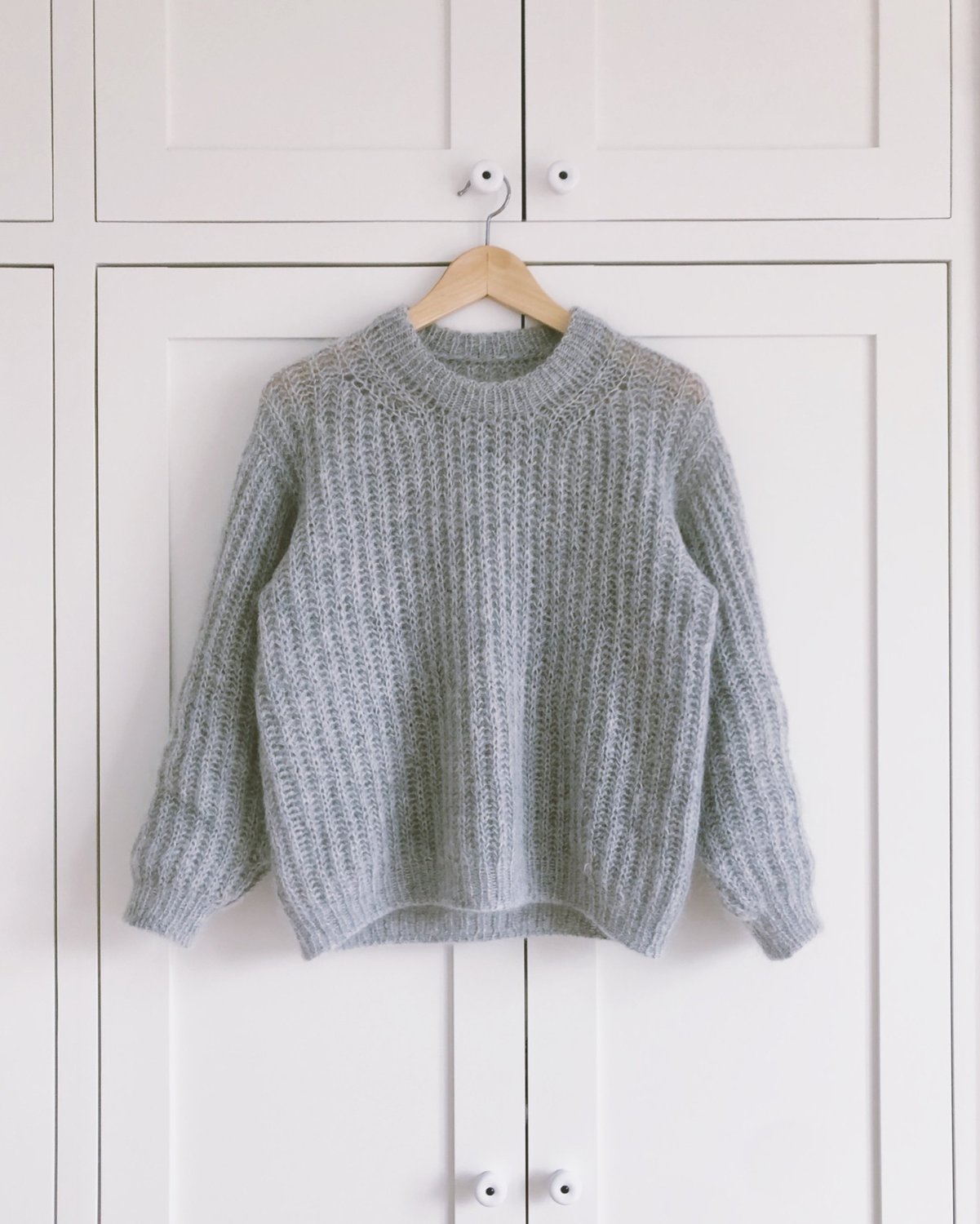 September sweater - stök uppskrift