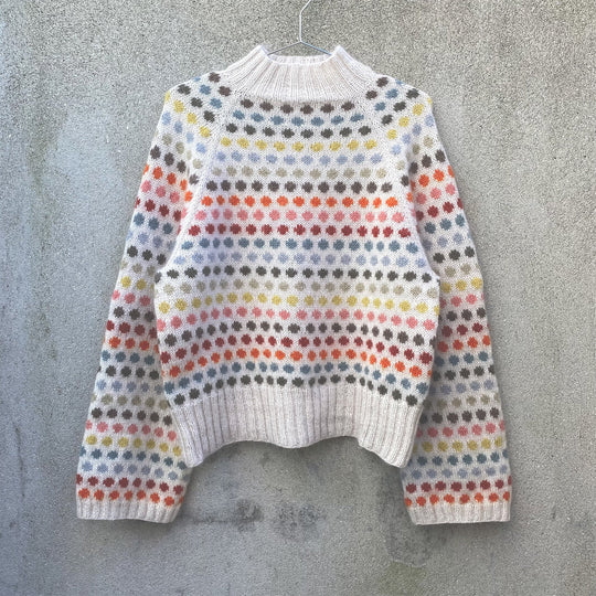 Dot sweater (Prik sweater) voksen - norska
