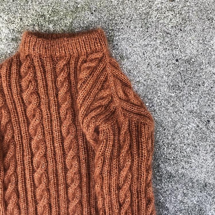 Snoet ribsweater - danska