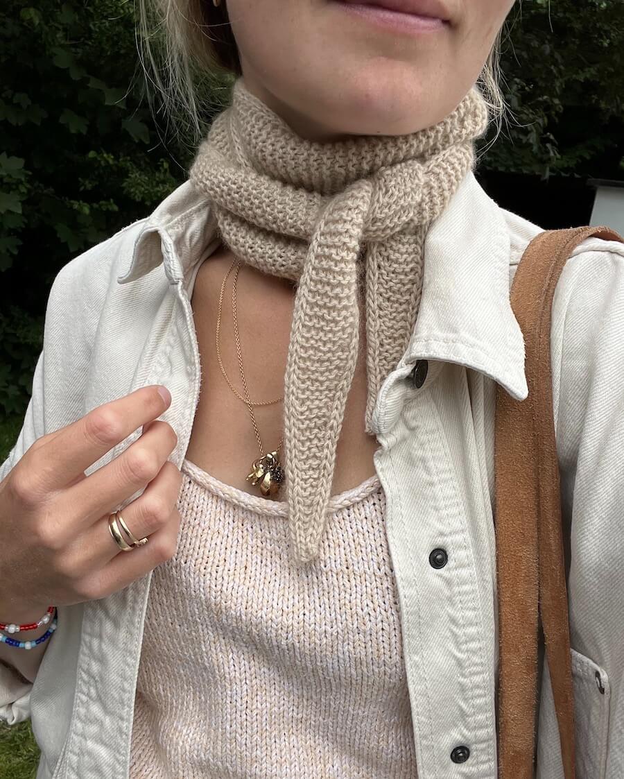 Sophie scarf - stök uppskrift