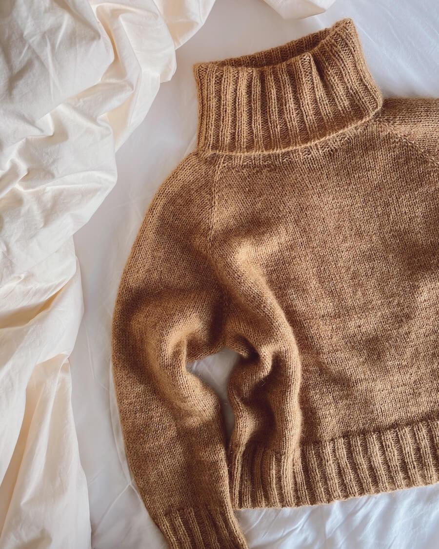 Caramel sweater - stök uppskrift