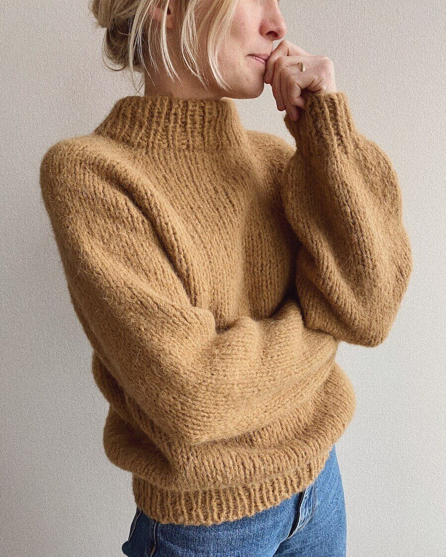 Louisiana sweater - stök uppskrift