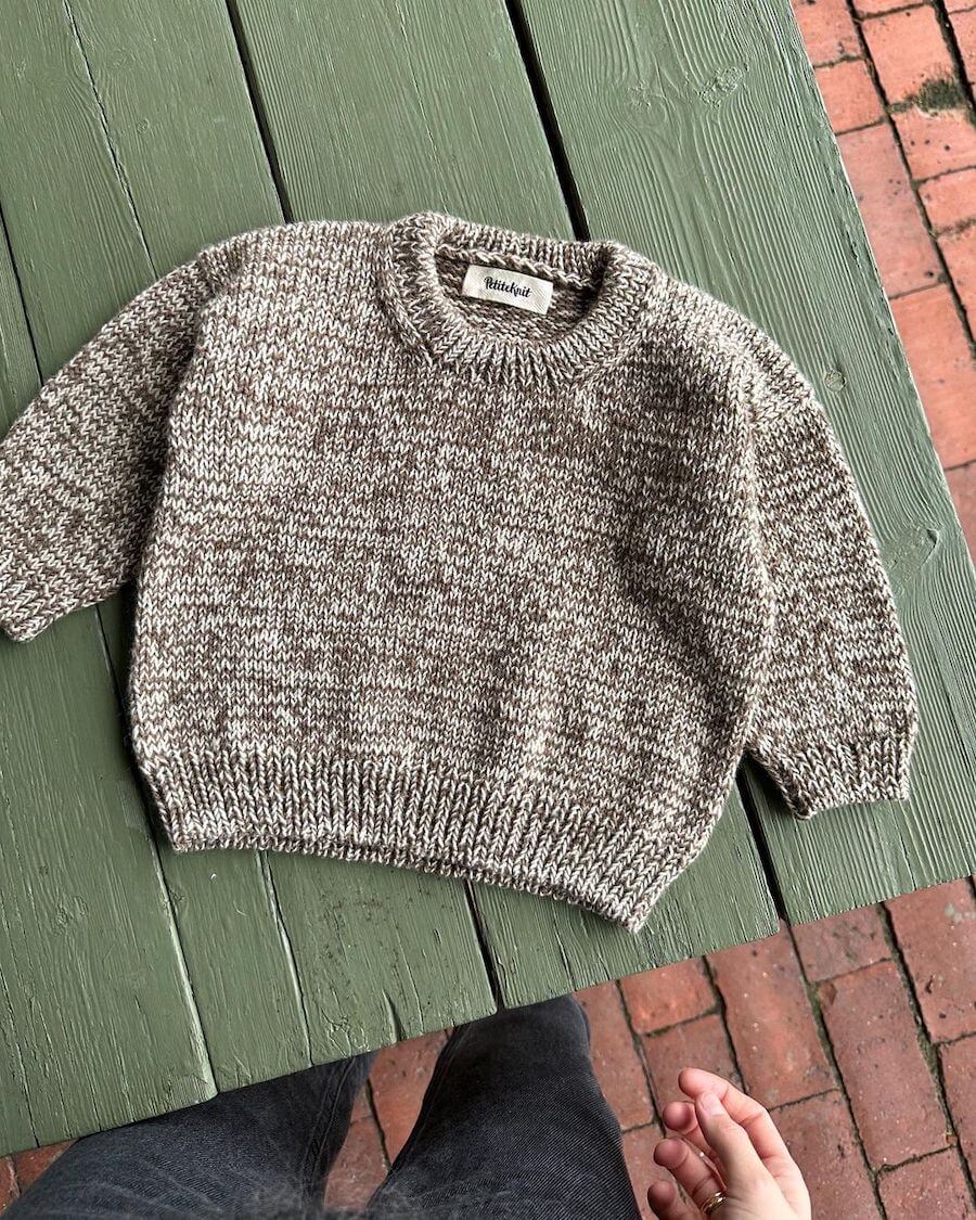 Melange sweater baby - danska