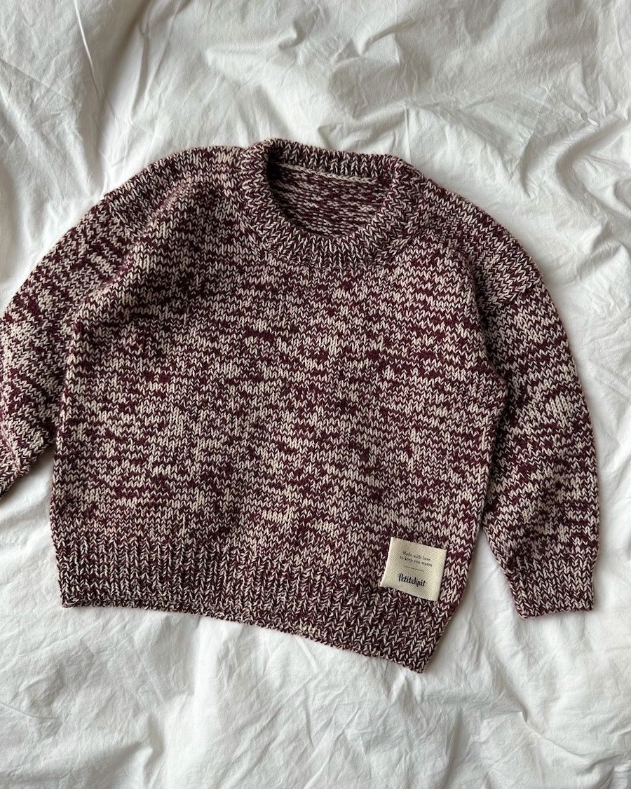Melange sweater junior - danska
