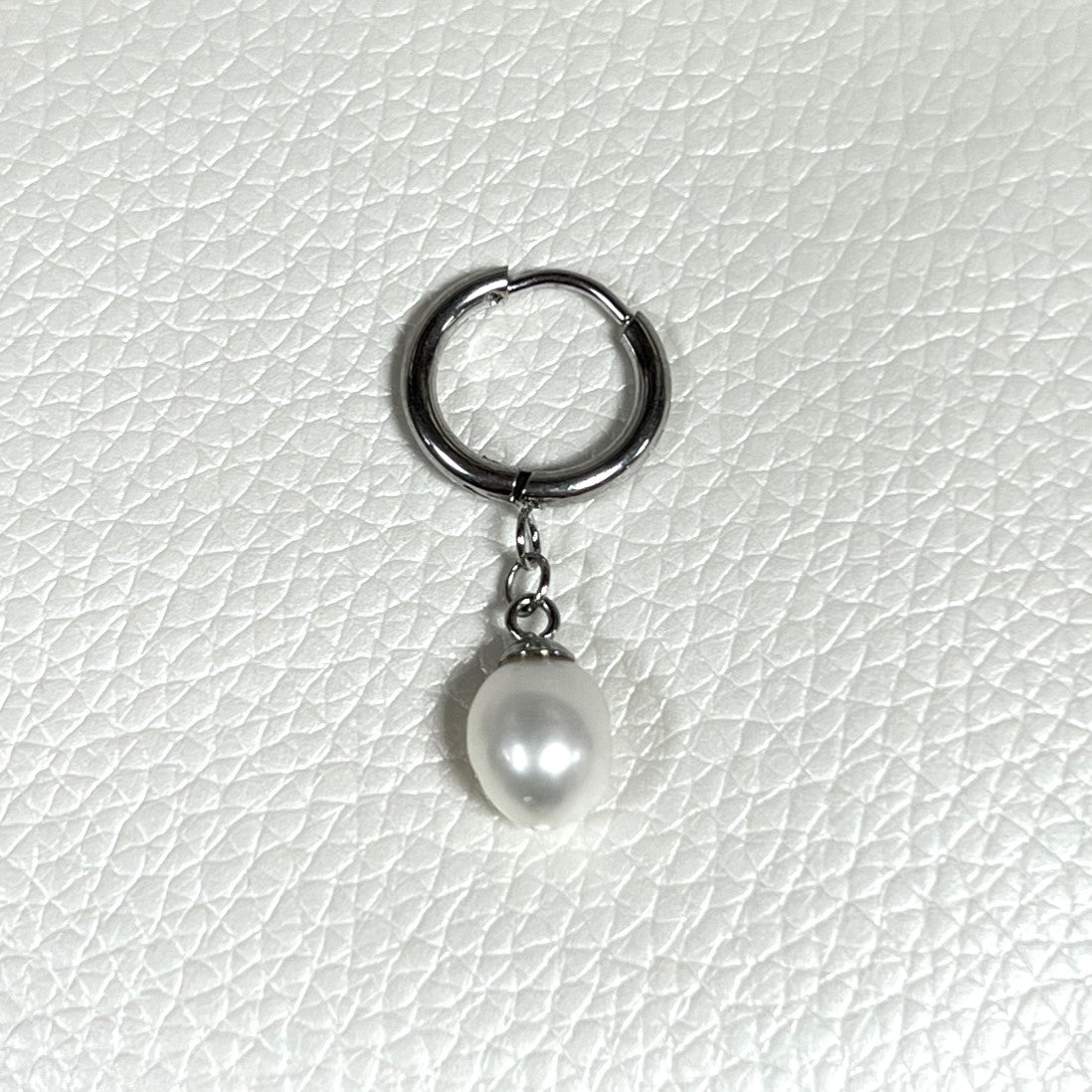 My pearl prjónamerki & eyrnalokkar - silfur