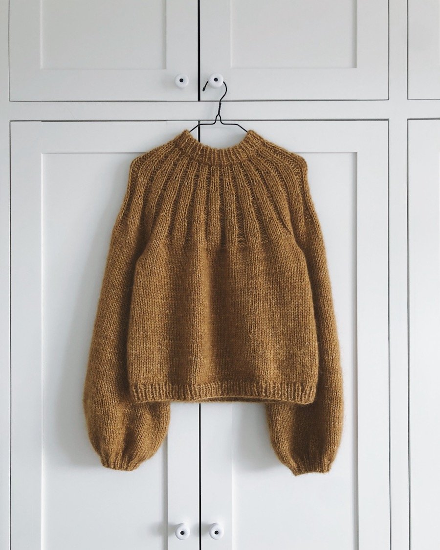 Sunday sweater - stök uppskrift