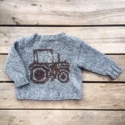 Traktorsweater - danska