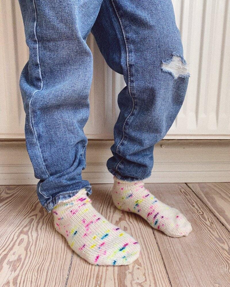 Everyday socks junior - stök uppskrift
